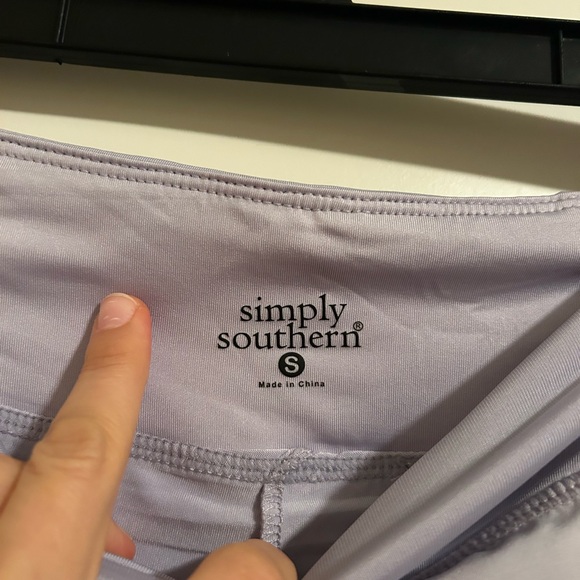 Simply Southern Lavender Skort skirt - Picture 4 of 5